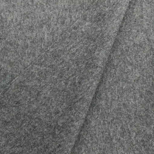 Burberry Logo Gray Wool Scarf - Image 4